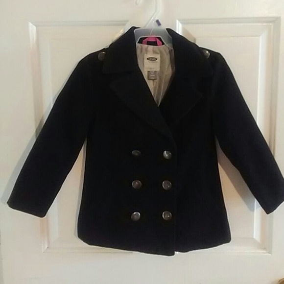 Old Navy Other - Girls black Old Navy pea coat size XS 5